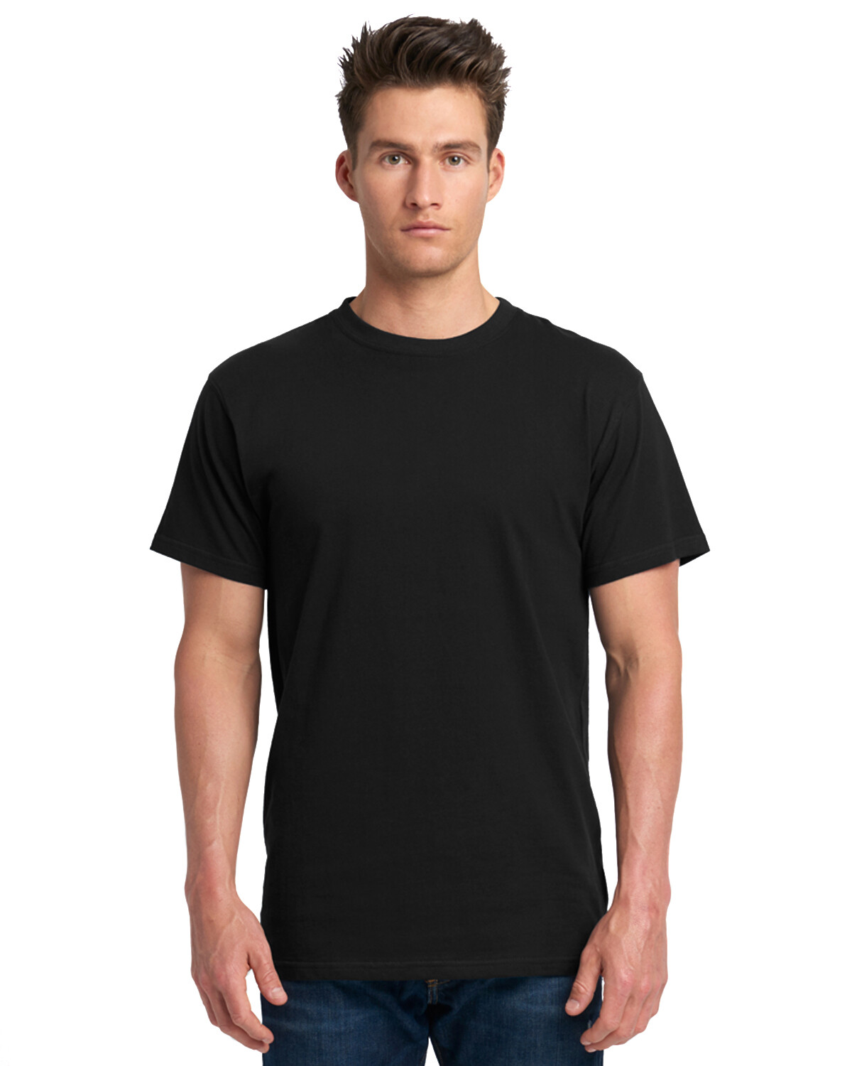 Next Level Apparel Adult Power Crew Neck Short Sleeves T-Shirt 7410S XS-3XL