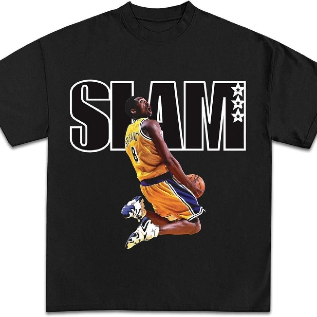 Kobe Bryant SLAM Graphic Tee Unisex Basketball T-Shirt Premium
