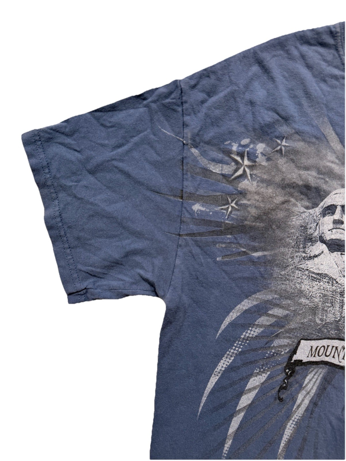 Gildan Mount Rushmore National Memorial T-Shirt Adult Size M 100% Cotton