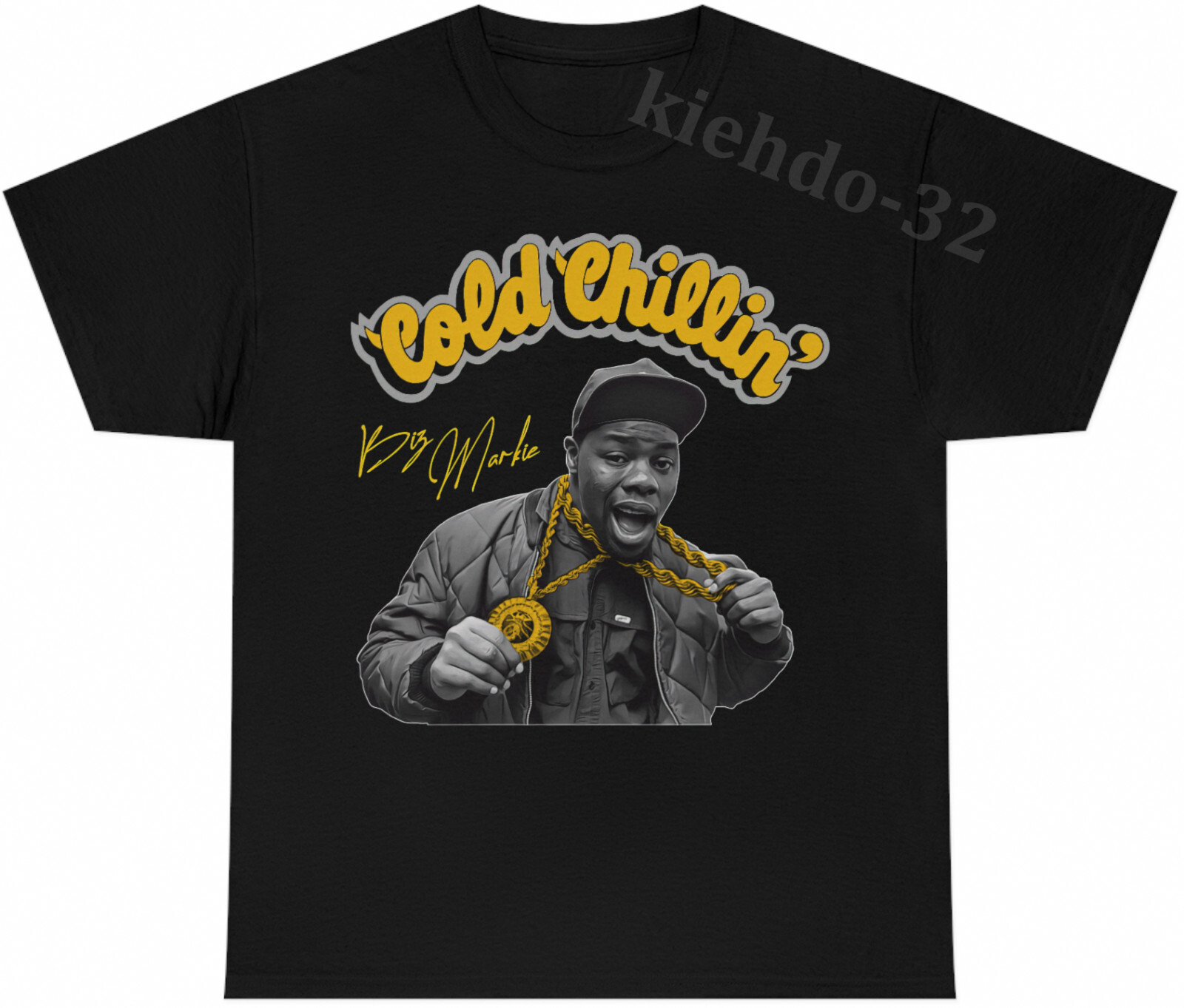 Biz Markie Cold Chillin’ 90s Rap Hip Hop Vintage Look Tee S-5XL Men Women Unisex