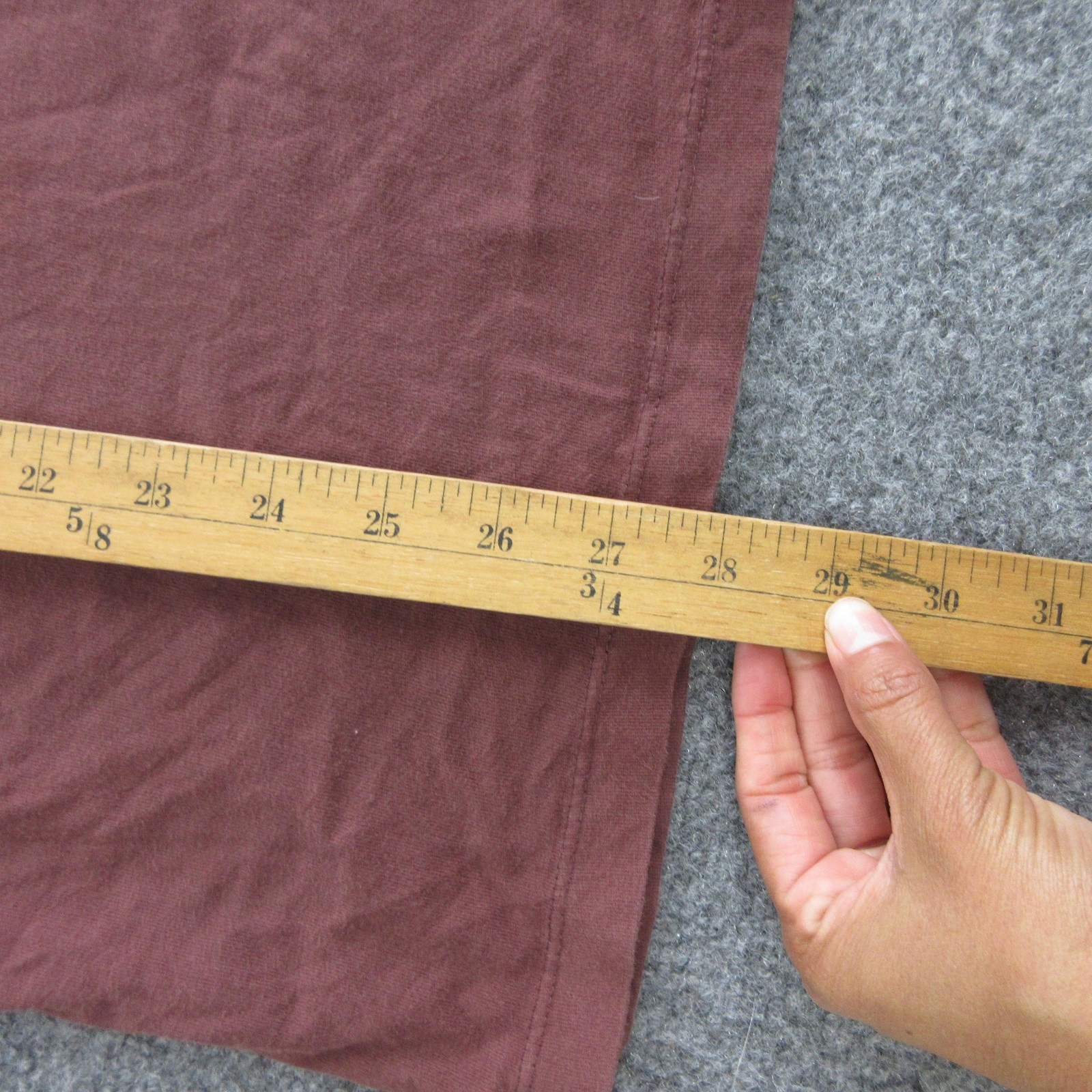 Taylor Stitch Shirt Mens 40 Brown Short Sleeve Crewneck Organic Cotton Tee Top
