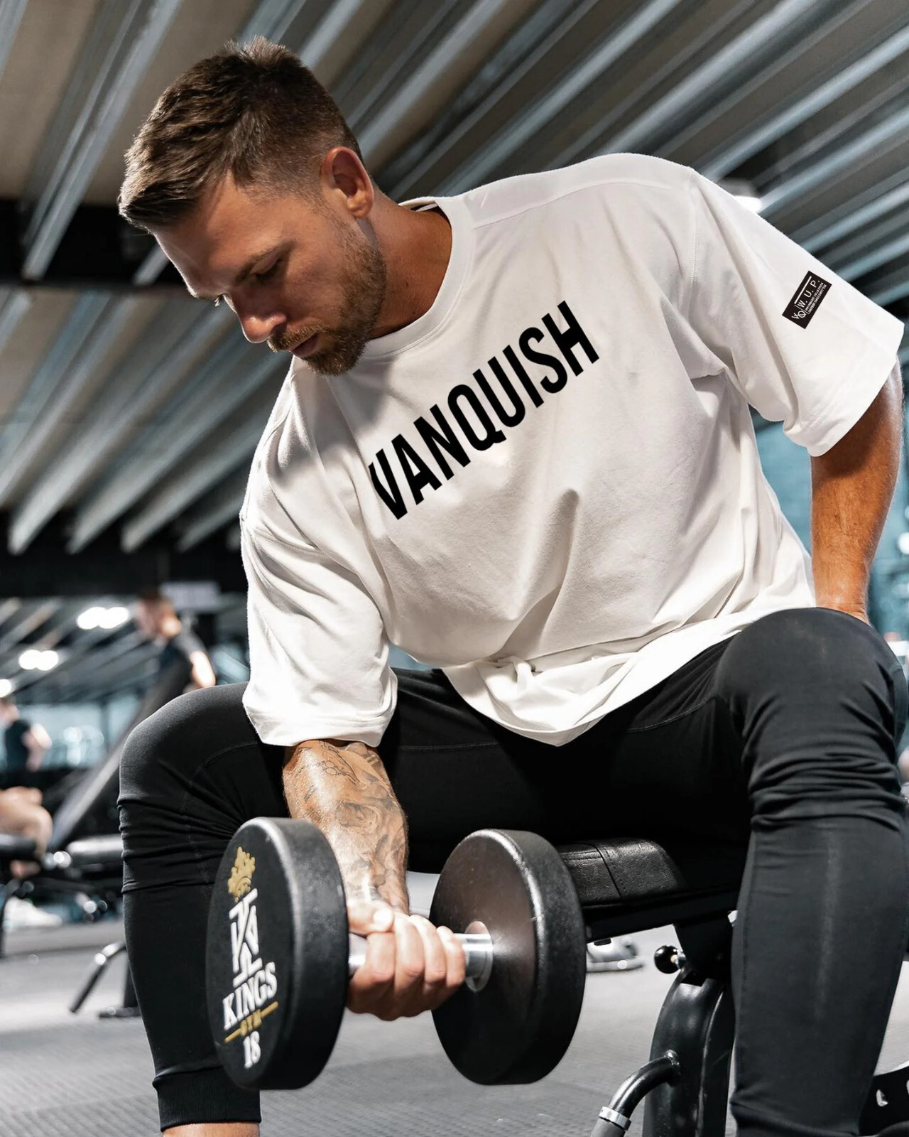 Men’s Cotton Round Neck Oversized Gym T-shirt Loose Fit And Comfortable Clothing