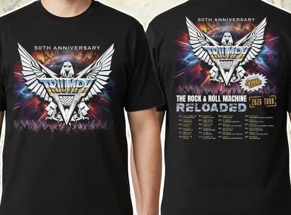 Triumph Rock Roll Machine Reloaded Shirt, Triumph 2026 T-ShirtTshirt