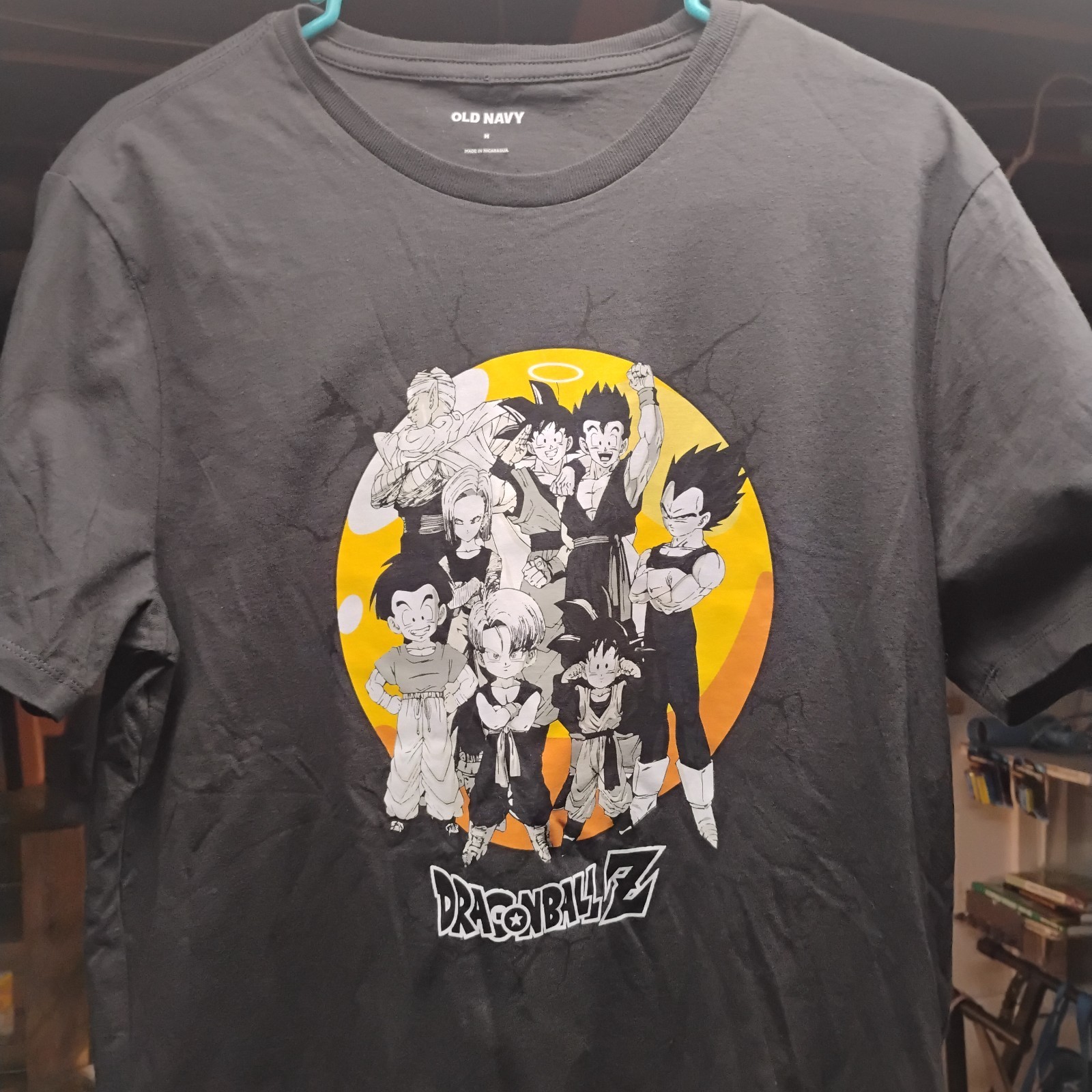 Dragon ball z ,Old Navy brand men’s medium multicolored short sleeve t-shirt