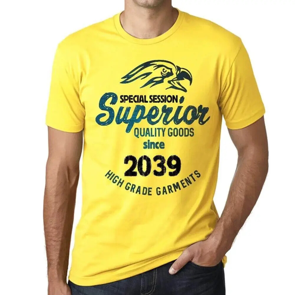Men’s Graphic T-Shirt Special Session Superior Quality Goods Since 2039