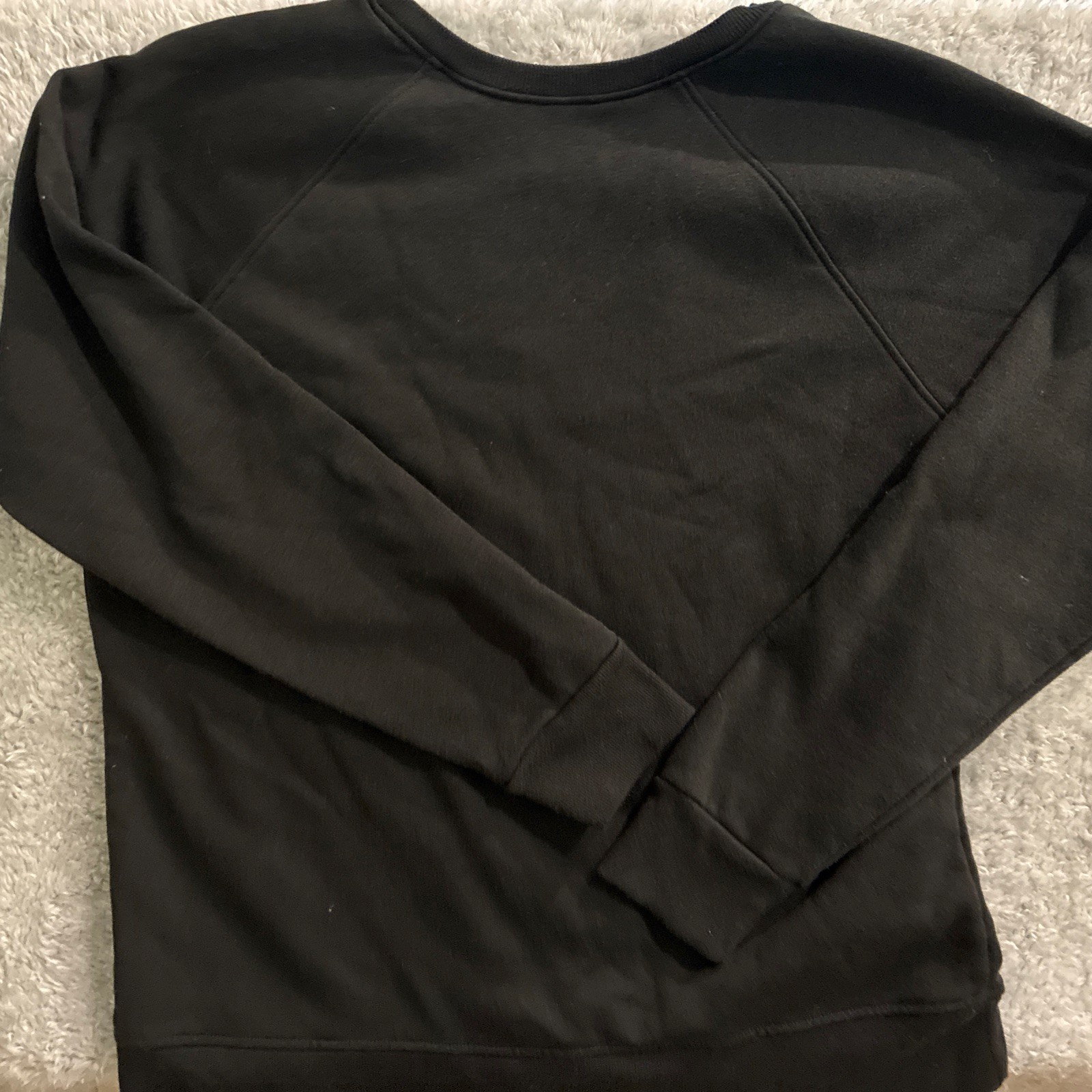 Large Trick Or Treat Halloween Sweatshirt, Spooky Fall Grandmacore Cotton/poly