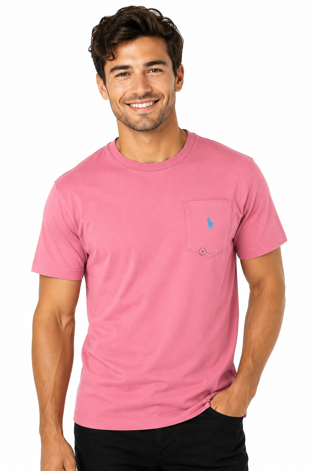 Polo Ralph Lauren Mens T-shirt M XXL New Red Blue Pony One Pocket Short Sleeve