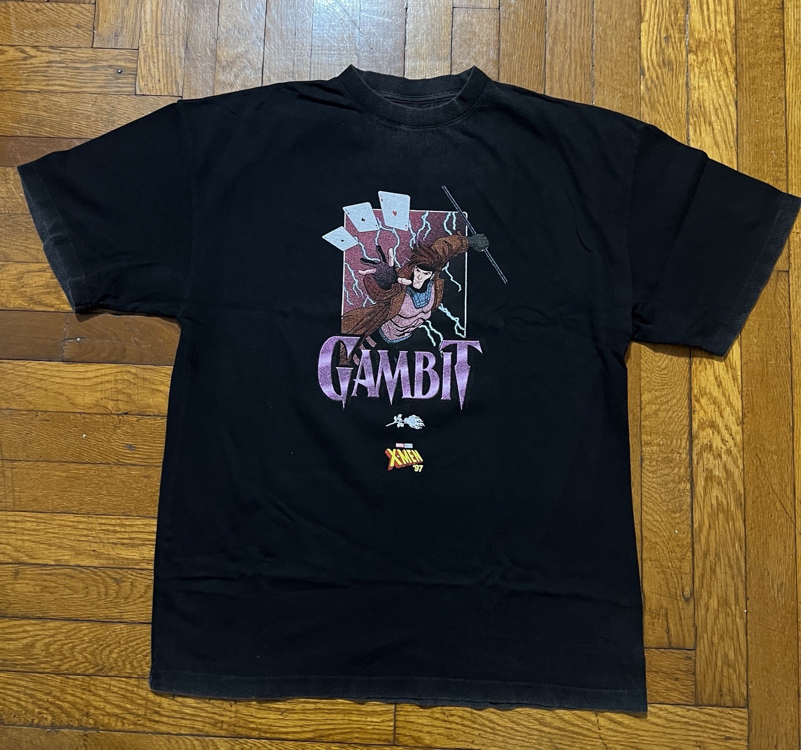 Men’s Sz Small Civil Regime,X Men Gambit Black T-shirt