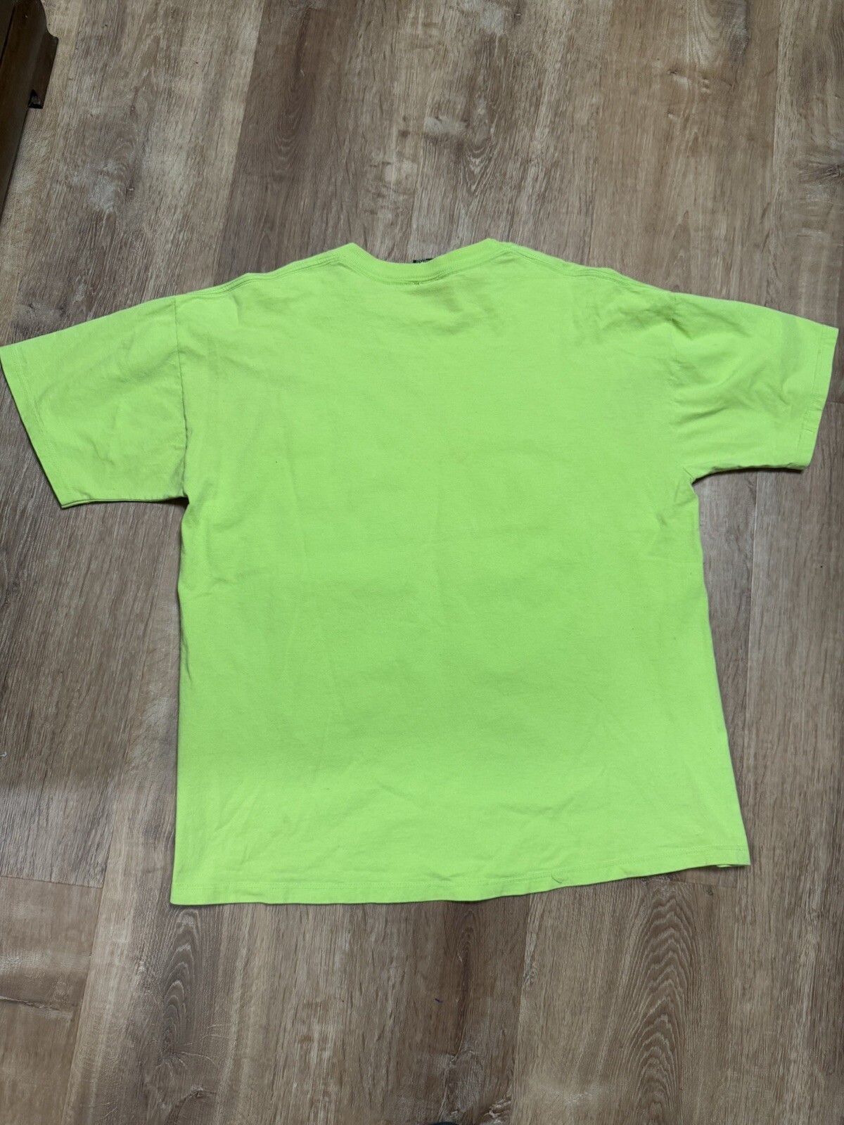 Vintage 90s Mickey Unlimited Mickey Mouse AOP Shirt Mens XL Neon Green