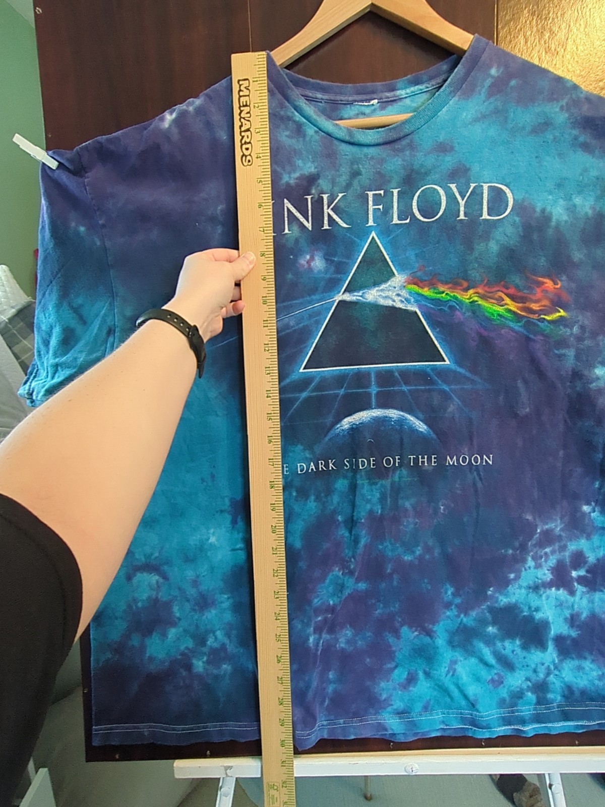 The Dark Side Of The Moon Pink Floyd Band T-Shirt – 2XL/3XL Multicoloured Cotton