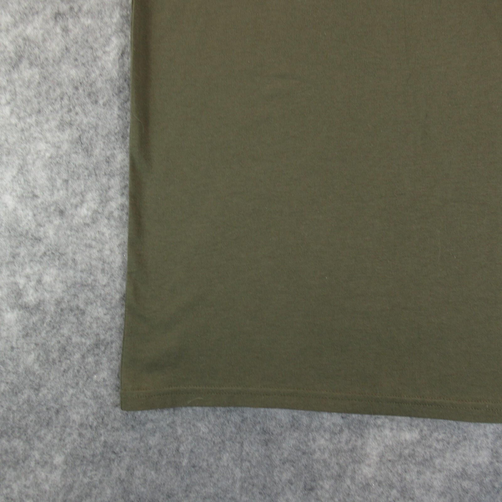 CSG Champs Sports Gear Men Shirt Medium Olive Green Short Sleeve Pleated Sleeves