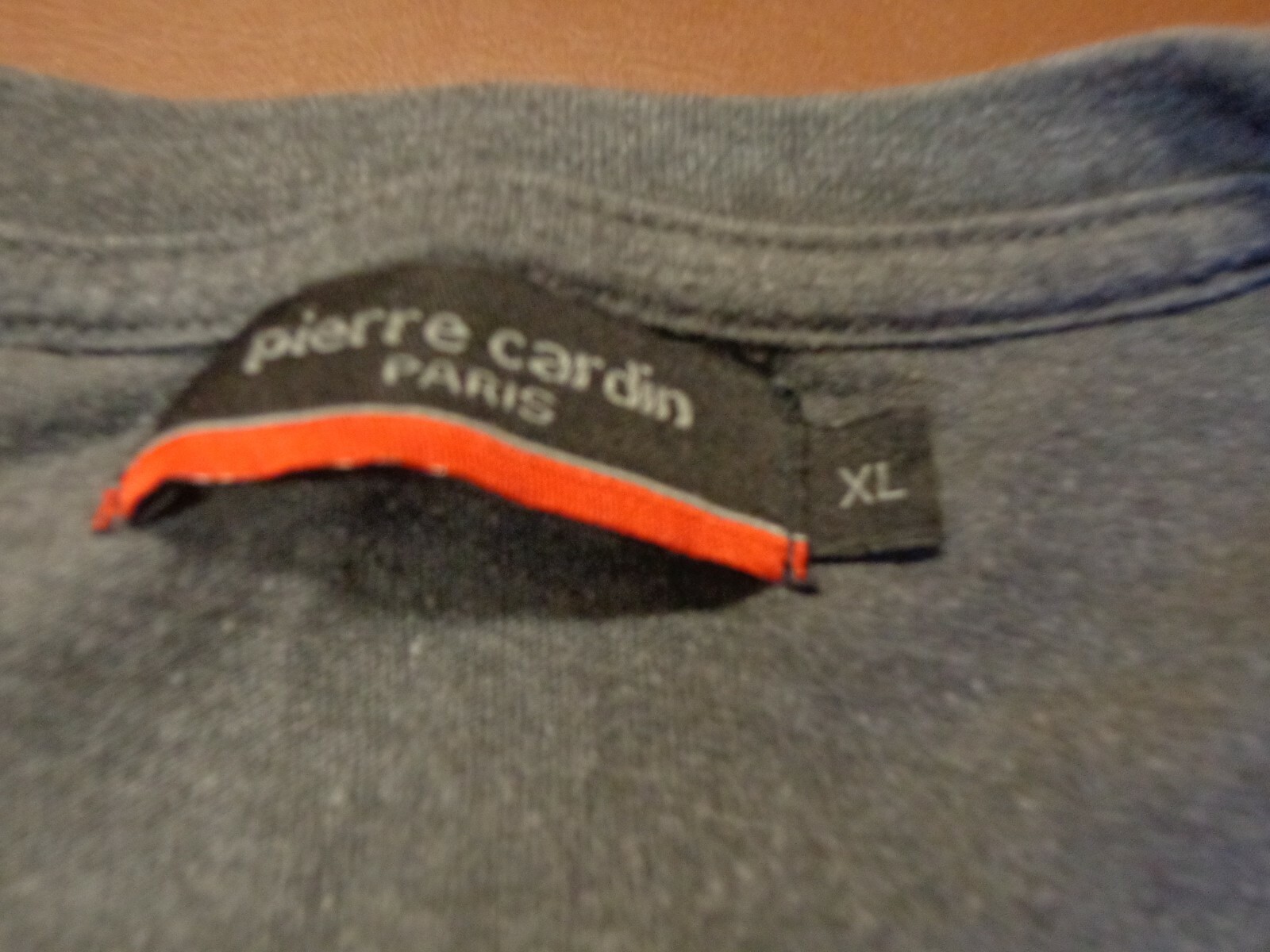 PIERRE CARDIN PARIS HERITAGE HEATHER GRAY T-SHIRT SIZE XL W9