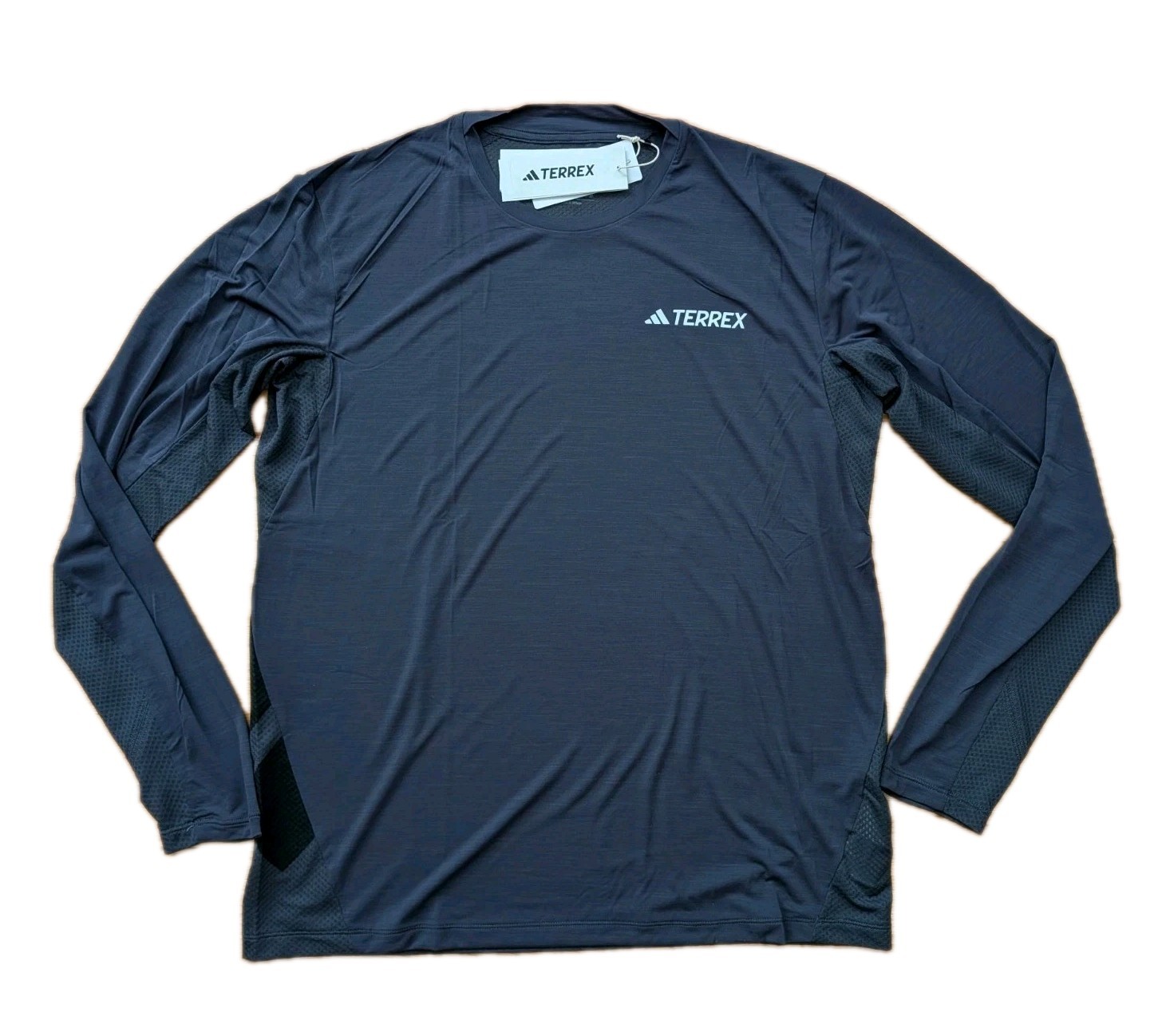 Adidas Terrex XPR LS Climacool Trail Running Shirt XL Carbon JL6343 New NWT $65