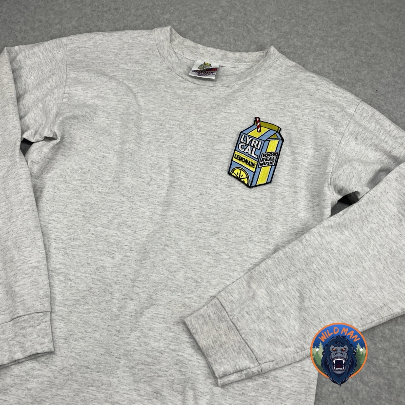 Lyrical Lemonade Juice Box Patch Shirt Medium USA Designer Streetwear