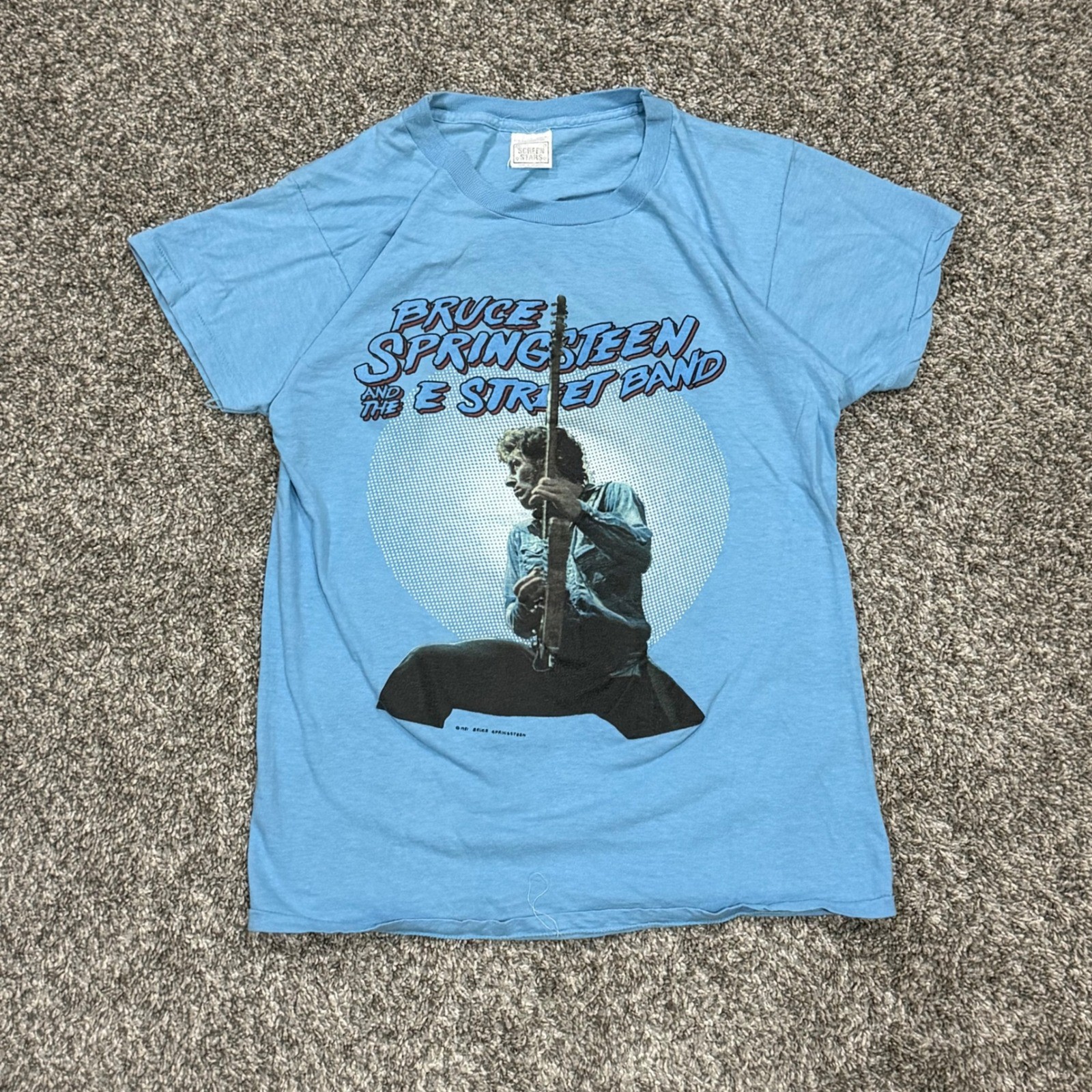 VTG 1981 Bruce Springsteen and the E Street Band Tee Cleveland Tour Shirt Mens L