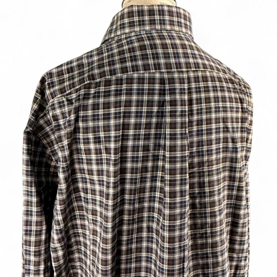 Lauren Ralph Lauren Men’s Plaid Button Down Classic Fit Non Iron Shirt