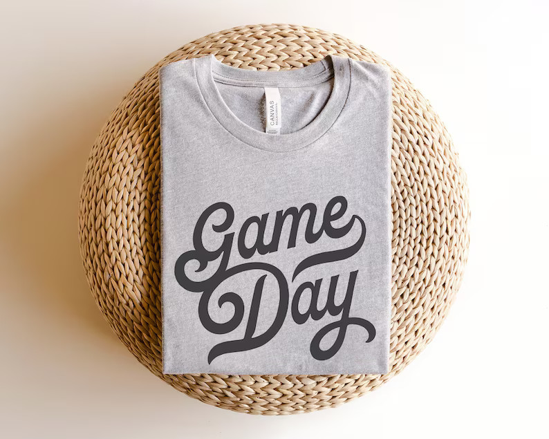 Game Day Comfort Tee Shirt Fan Apparel Soft Relaxed Fit