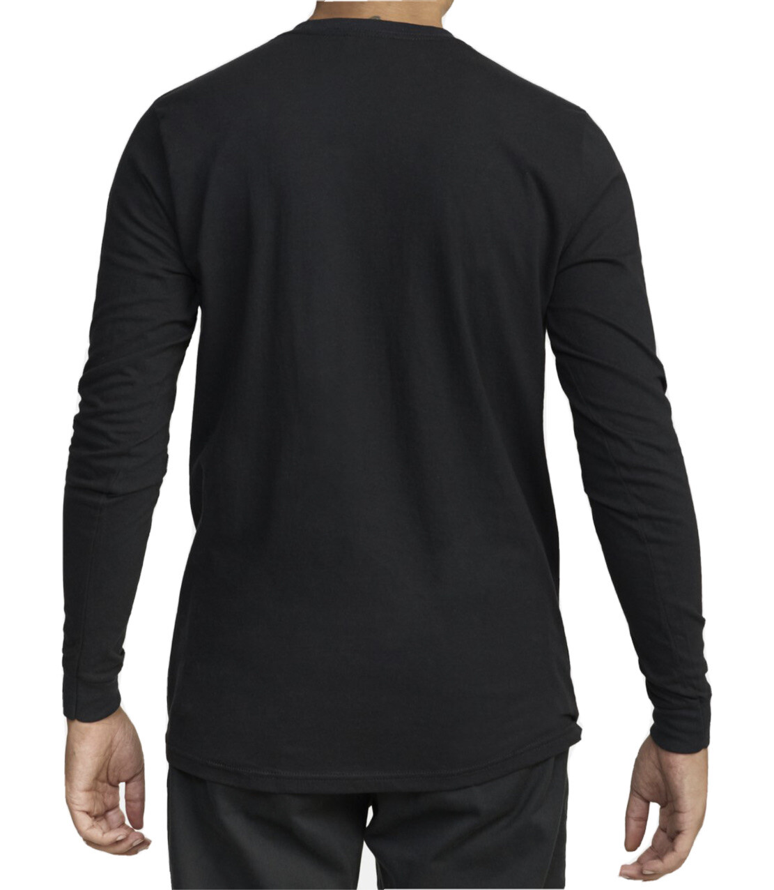 $30 RVCA Men’s North Park Long Sleeves T-Shirt Heather Black Size S