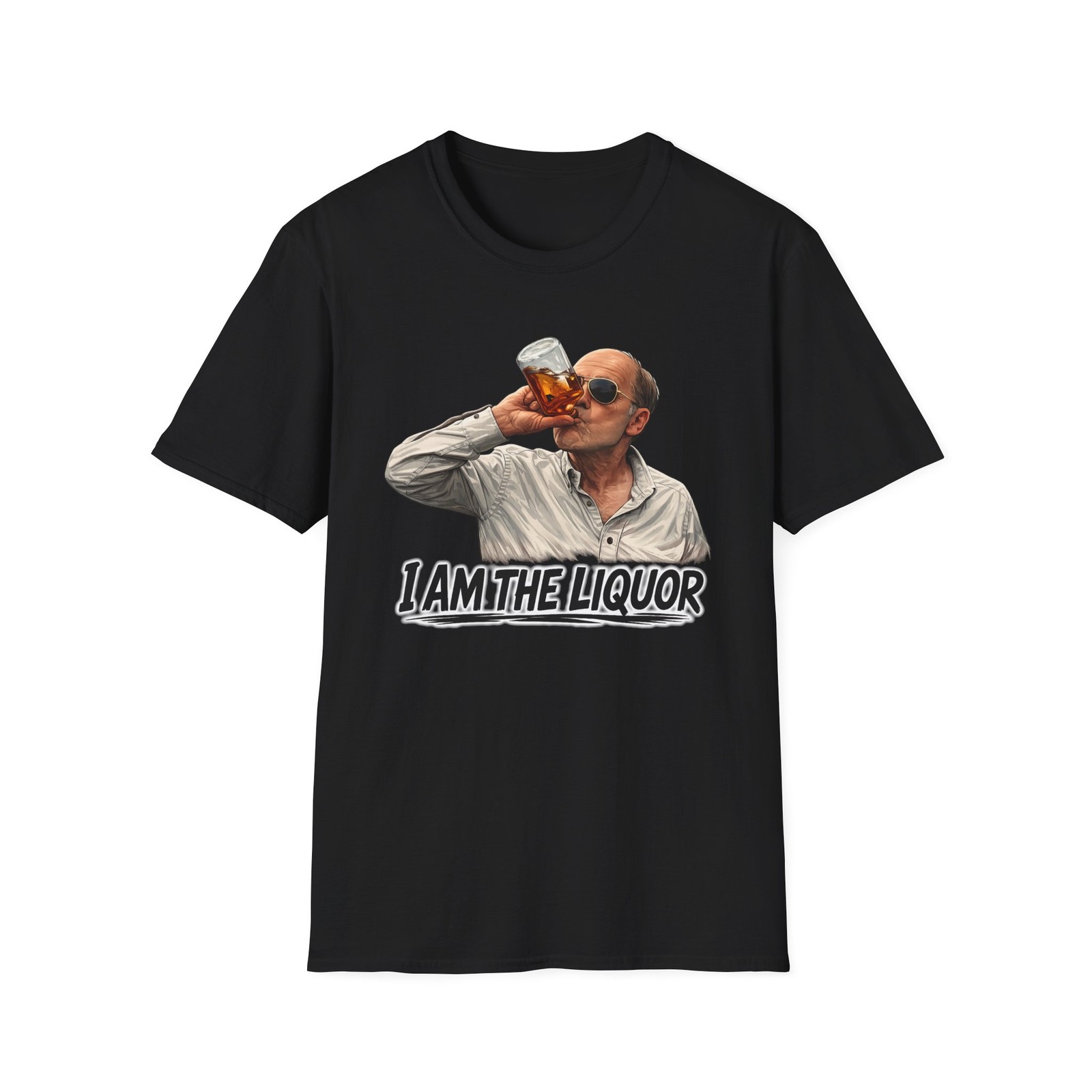 I Am The Liquor Jim Lahey T-Shirt | Drinking Humor, Cocktail Tee