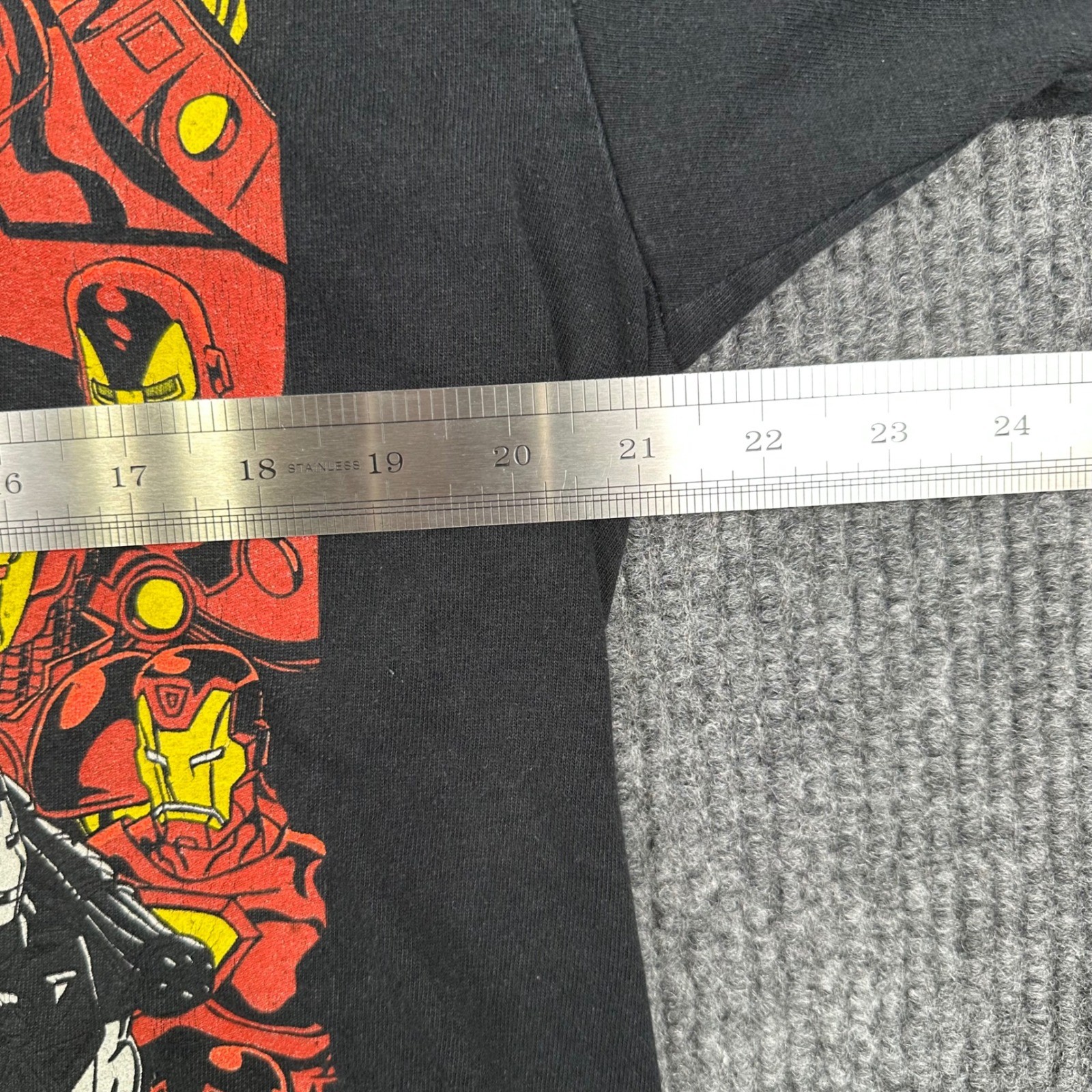 Vintage Marvel Iron Man Mad Engine Graphic T-Shirt Mens Large Comics