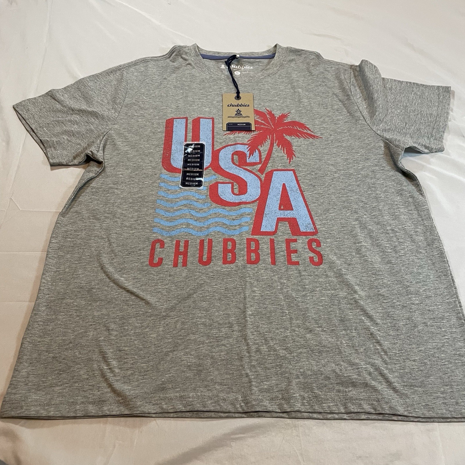 Chubbies “The Weekend Has Arrived “ USA Tee Men’s Medium WW-4038