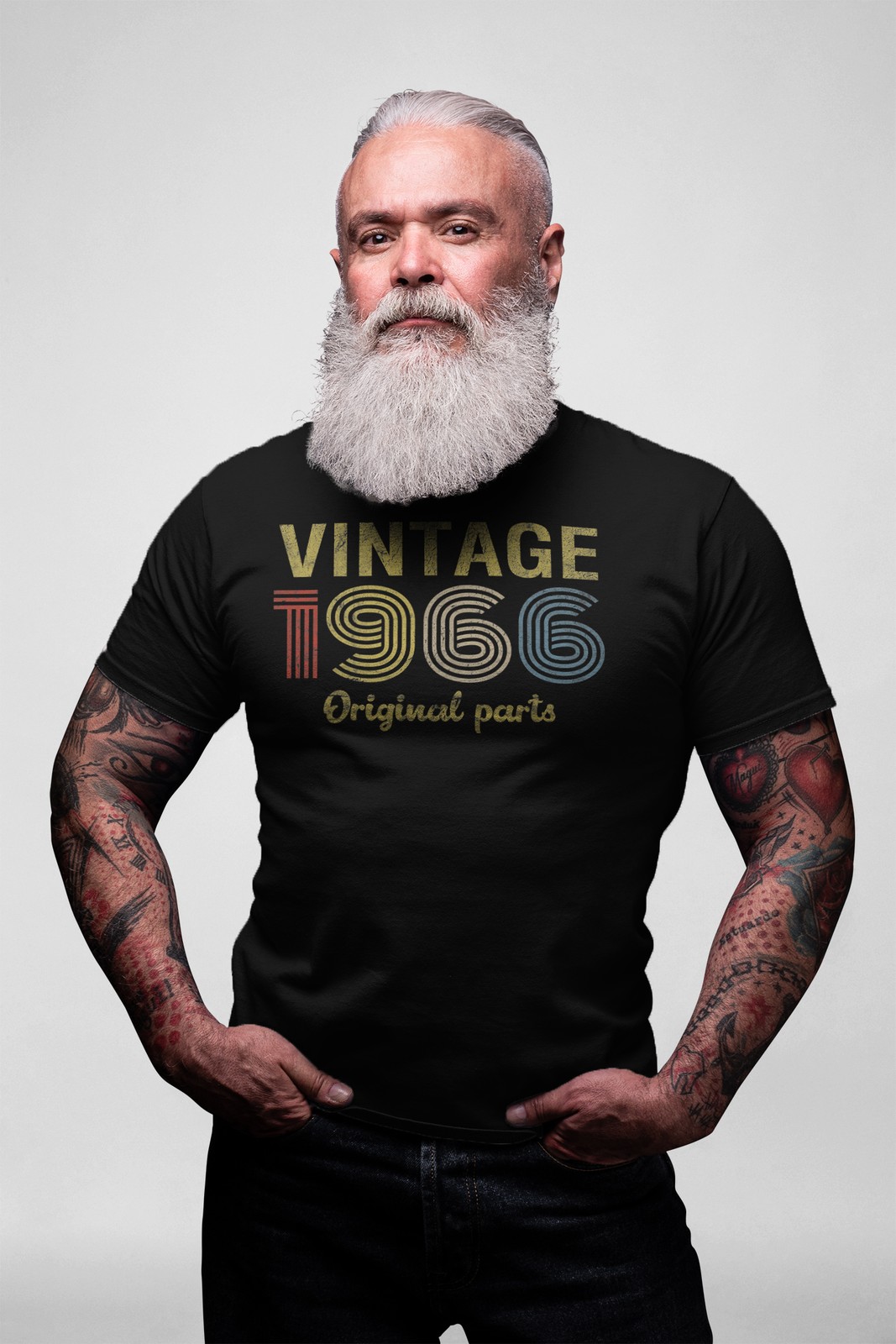 60th Birthday Gift Shirt For Men – 1966 Retro Birthday – 001