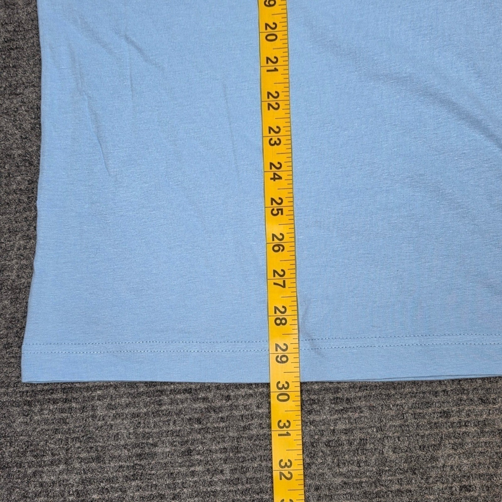 Timberland Tent Logo T-Shirt Men’s Size 2XL Light Blue Back Graphic Outdoors NEW