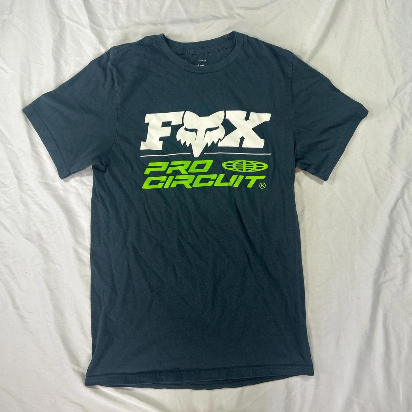Y2K inspired FOX Racing x Pro Circuit short sleeve t-shirt.