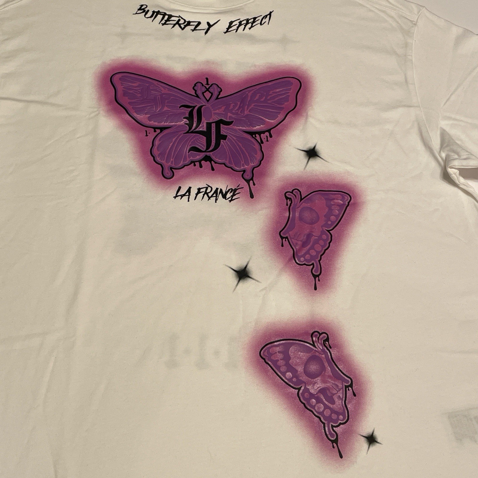 PUMA X LAMELO BALL LA FRANCE BUTTERFLY EFFECT OVERSIZED T SHIRT (MEDIUM)