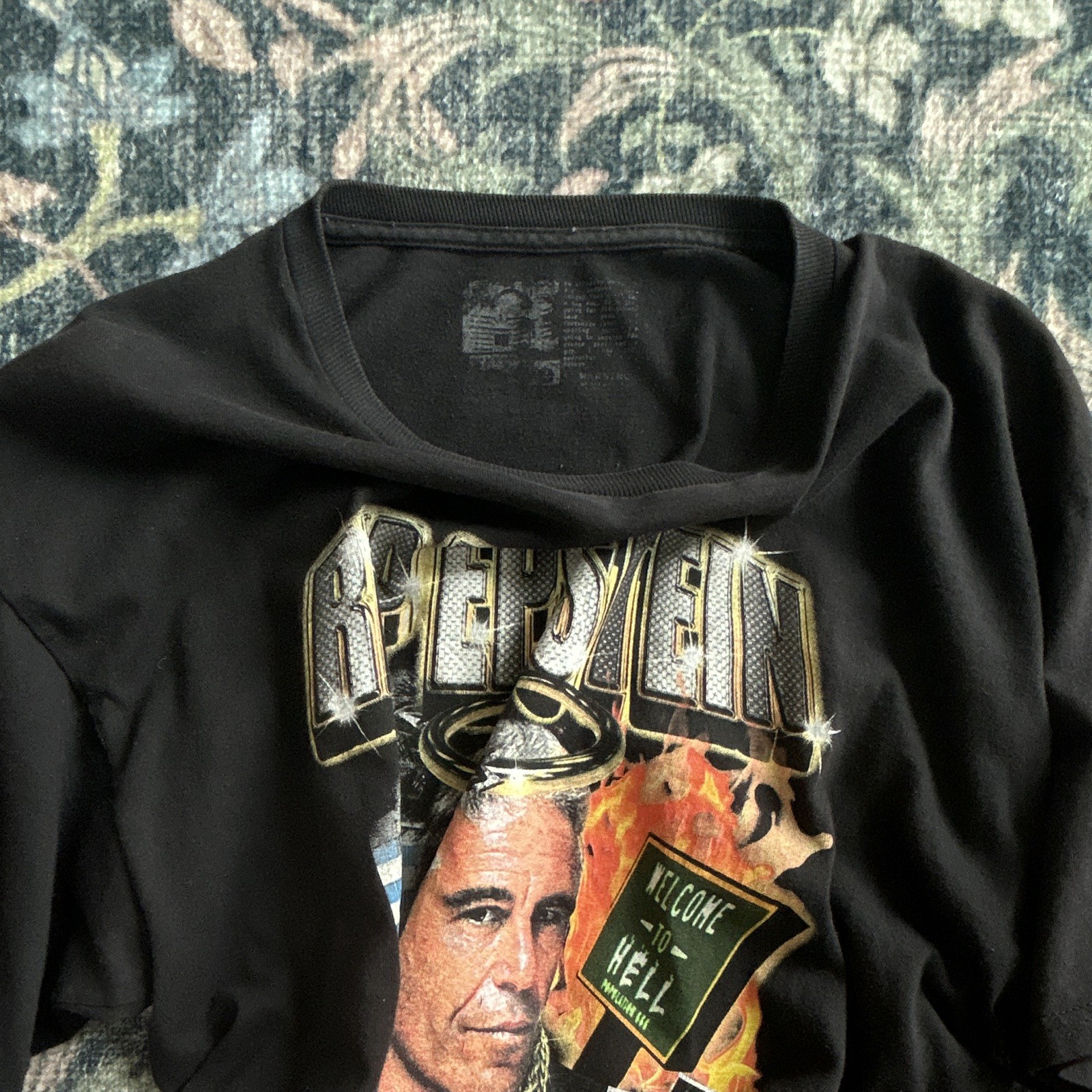 Sam Hyde MDE Jeffery Epstein Suicideboys T Shirt Large ***AUTHENTIC***