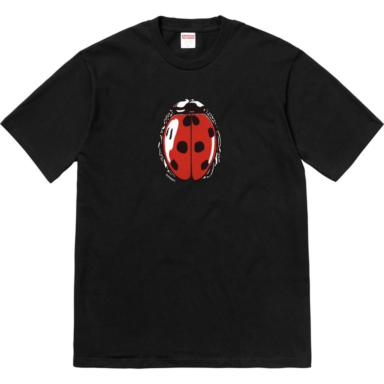 🔥 Supreme Ladybug Tee T Shirt Black S/S 18 – Size Large