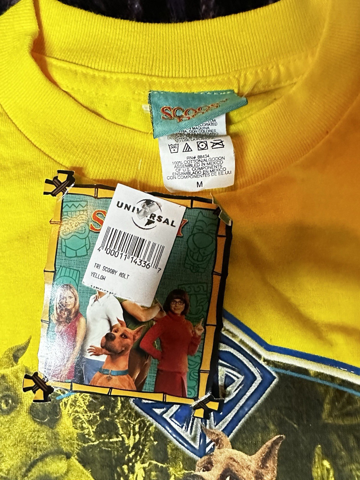 Scooby Doo (2002) Movie Live Action Vintage Shirt New W/tags Size M Y2K