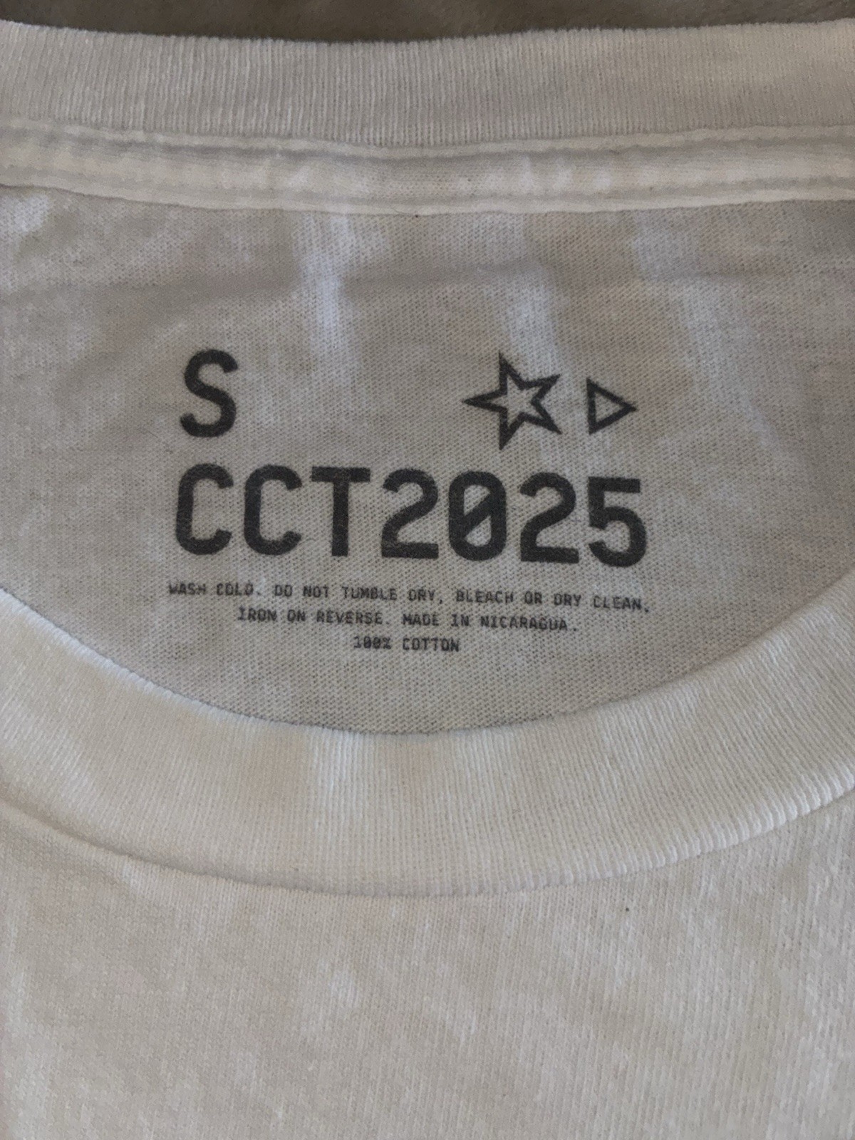 Beyonce Most Wanted Tee S White Cowboy Carter Tour 2025 Merch NEW *spot