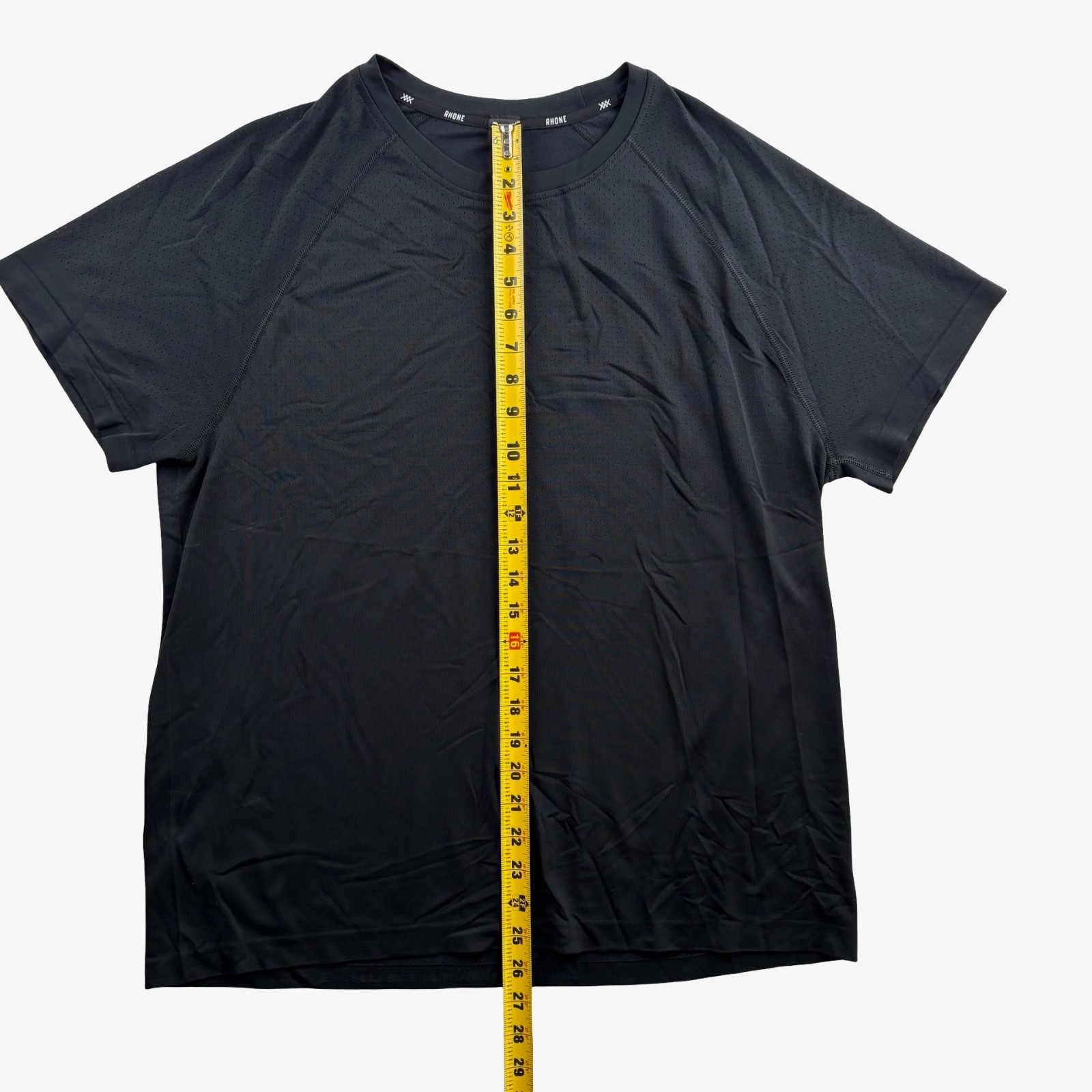 Rhone Men’s Performance Crew Neck T-Shirt Black • Medium