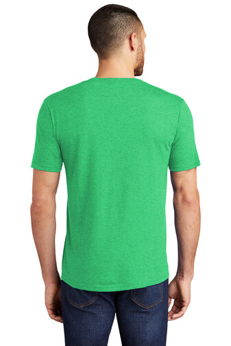 District DM130 Mens Short Sleeve Perfect Tri Crew Neck Stylish T-Shirt