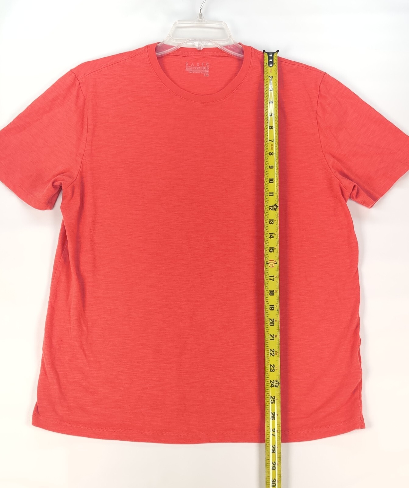 Basic Editions Orange T Shirt Large