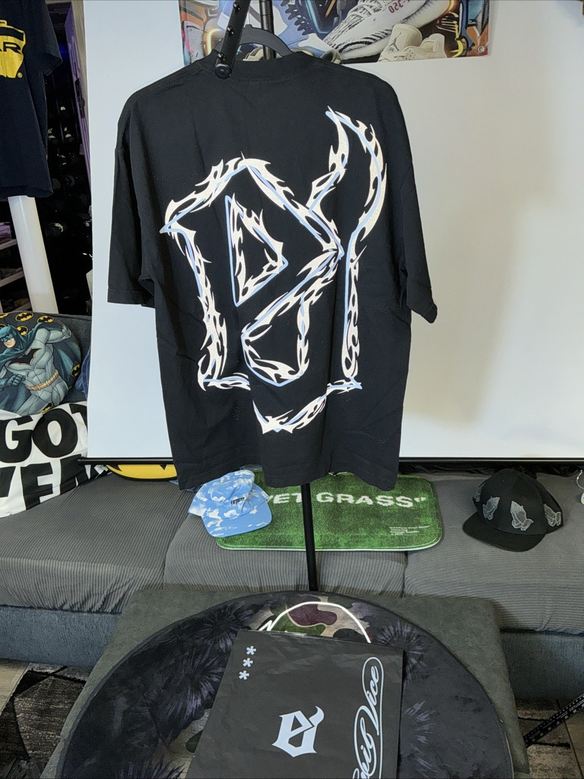 Brand New EVIL VICE Reflective Size Large Limited $120 Retail NWT