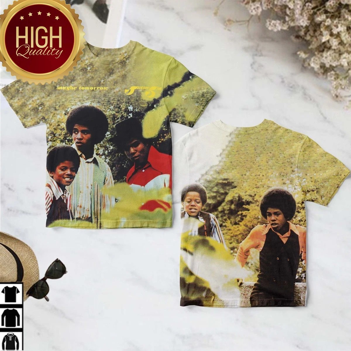 Hot The Jackson 5 Maybe Tomorrow 3D AOP Shirt Album Unisex S-5XL BT2354