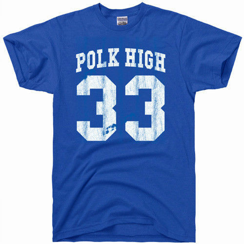 AL BUNDY polk high vintage 80s football jersey 33 costume gift gym T Shirt BLUE