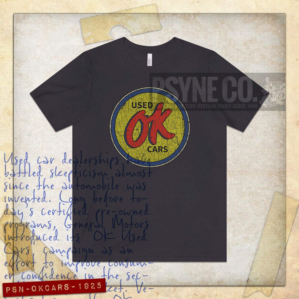 OK Used Cars 1925 Vintage Men’s T-Shirt