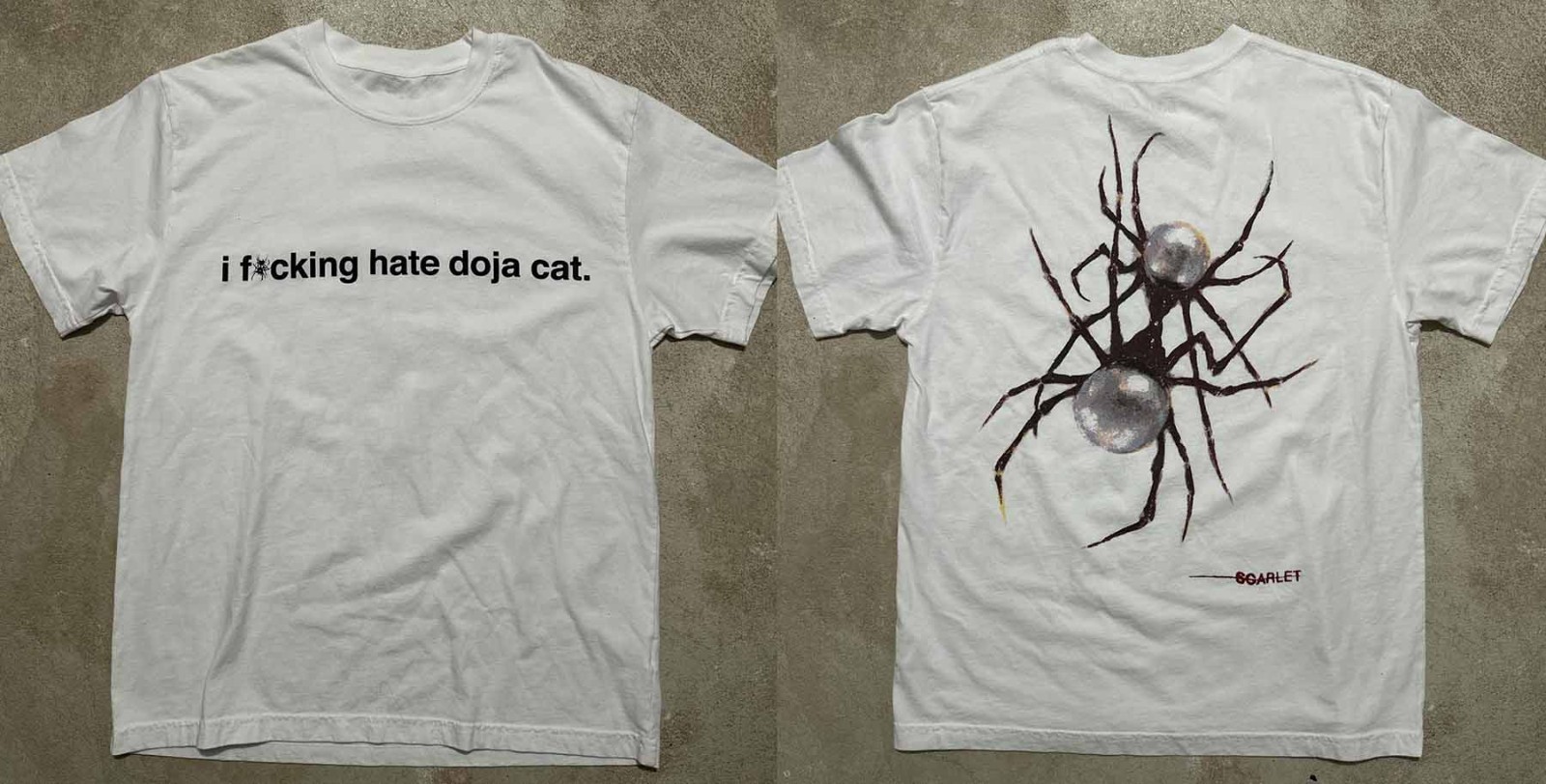 2 Sides i F hate Doja Cat Shirt Classic White Unisex All Size S-5XL IM0909
