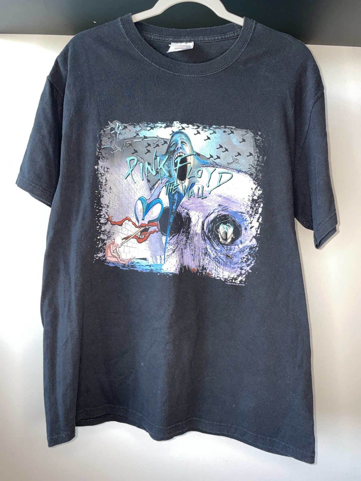 Vintage Pink Floyd 2003 The Wall T-shirt Size L