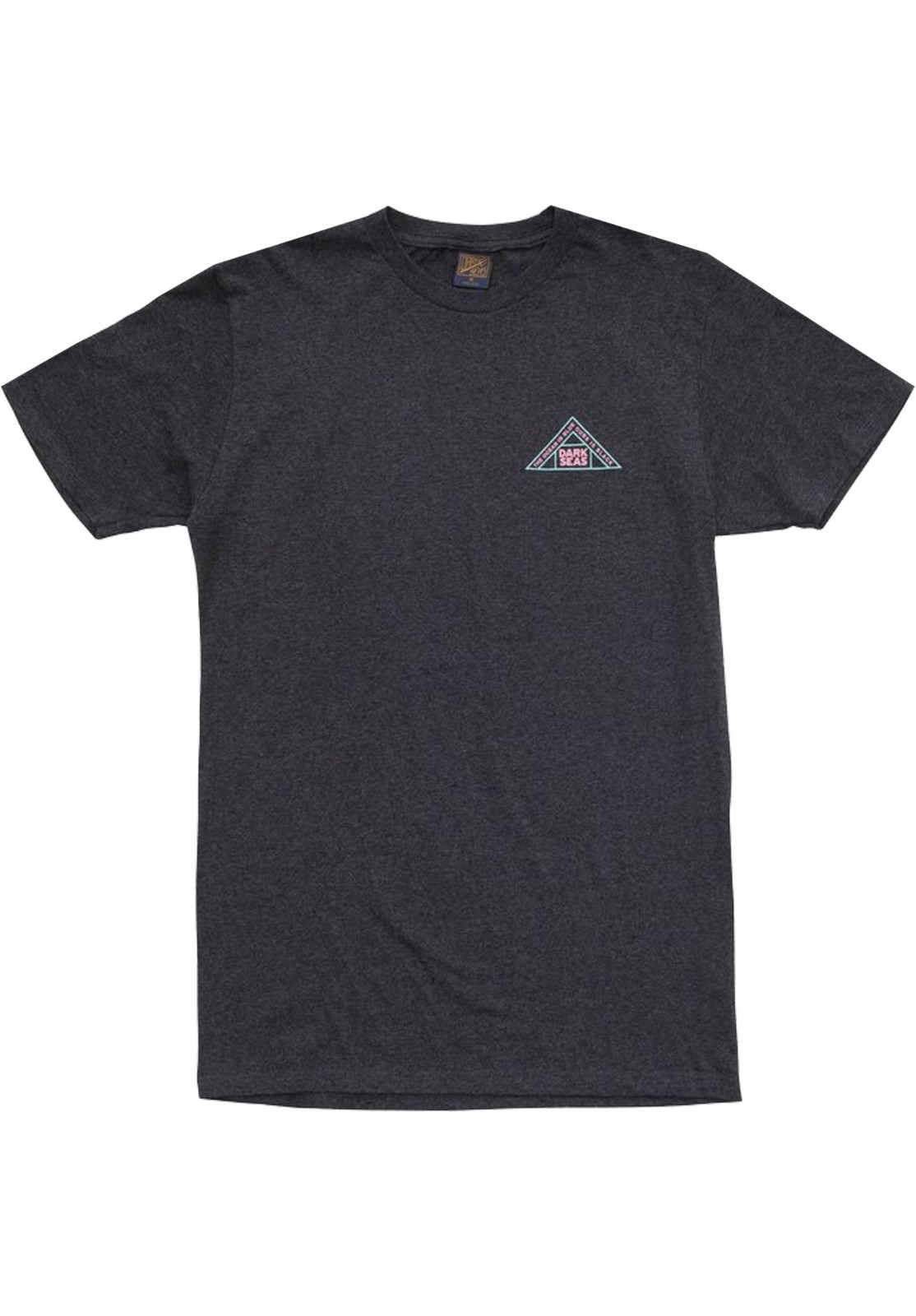 NWT MENS DARK SEAS DIVISION FLASHBACK SHORT SLEEVE T-SHIRT $34 S heather on