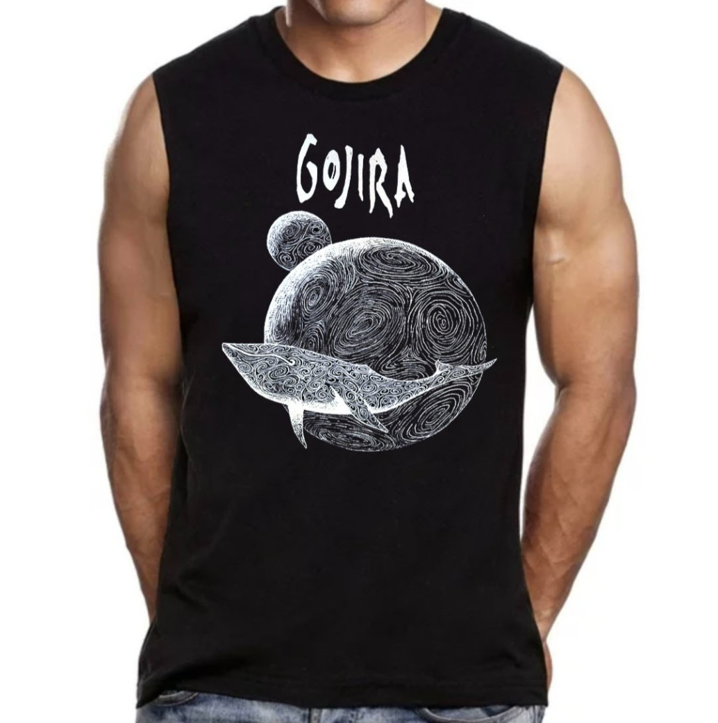 Gojira French Heavy Metal Band Men’s Muscle Shirts (Multiple Variations)