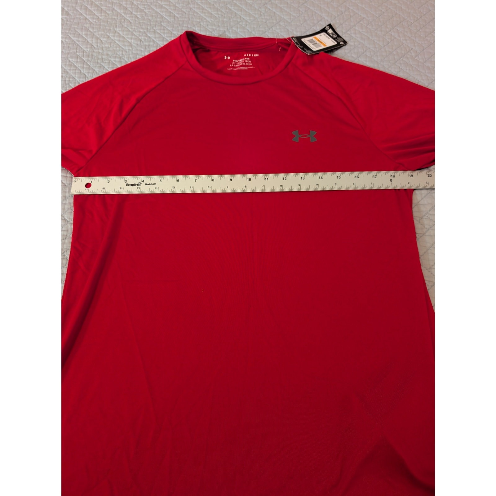 NWT Under Armour UA Tech 2.0 Men’s Red Short Sleeve Shirt (0927)