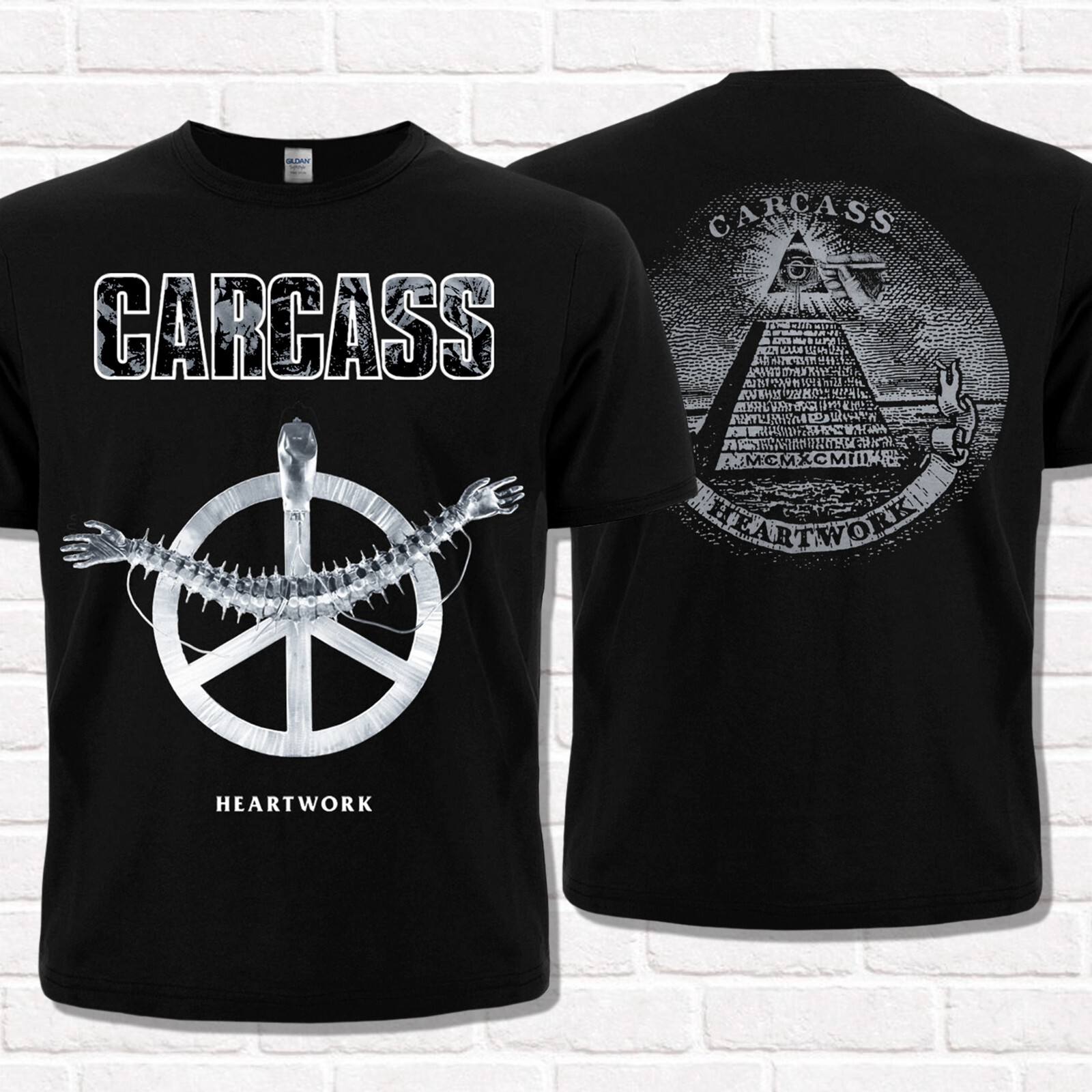 Carcass black T-Shirt, Heartwork (1993). Melodic Death Metal, Death ‘n’ roll.