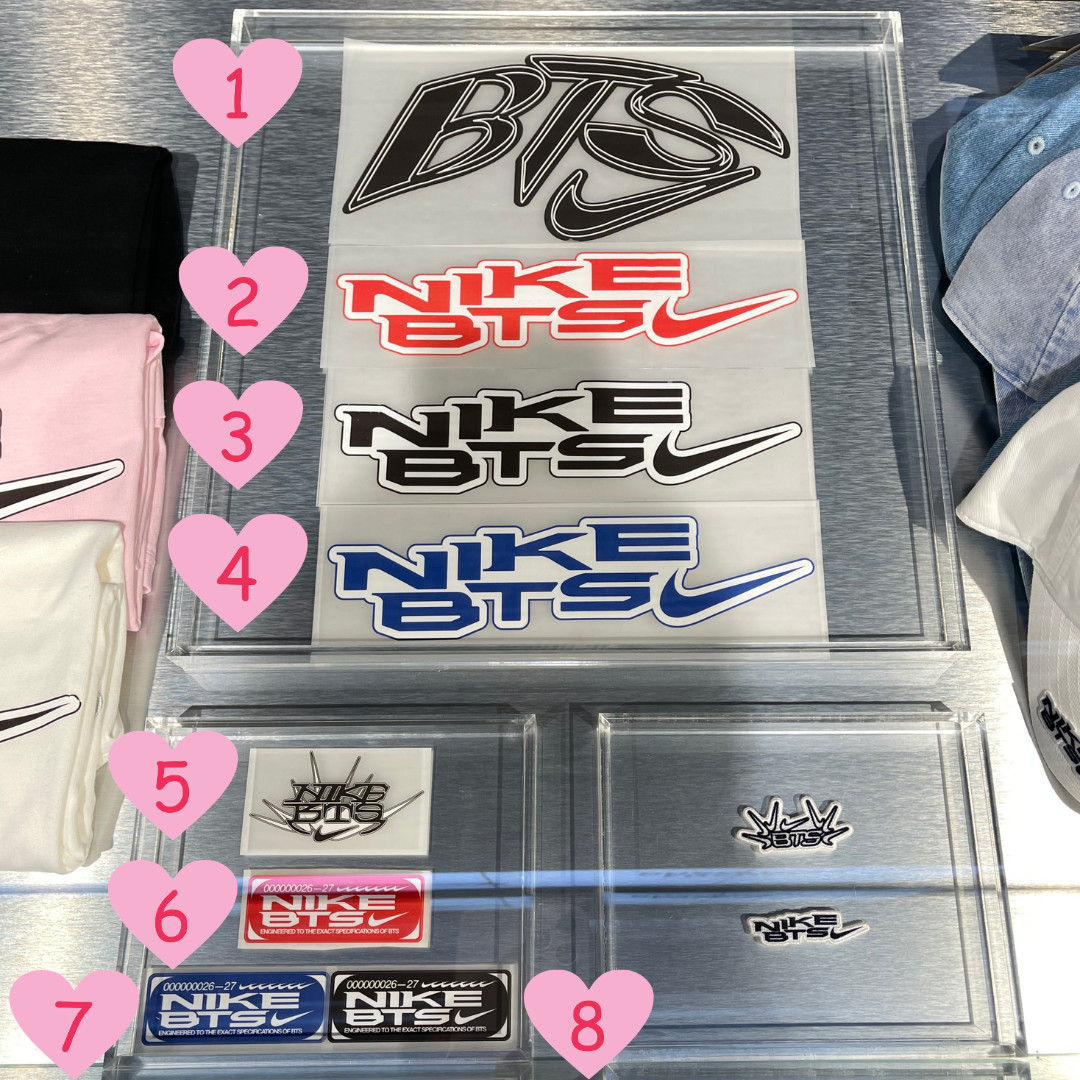 Nike By You x BTS World Tour “Arirang” T-Shirt Custom Design Thailand