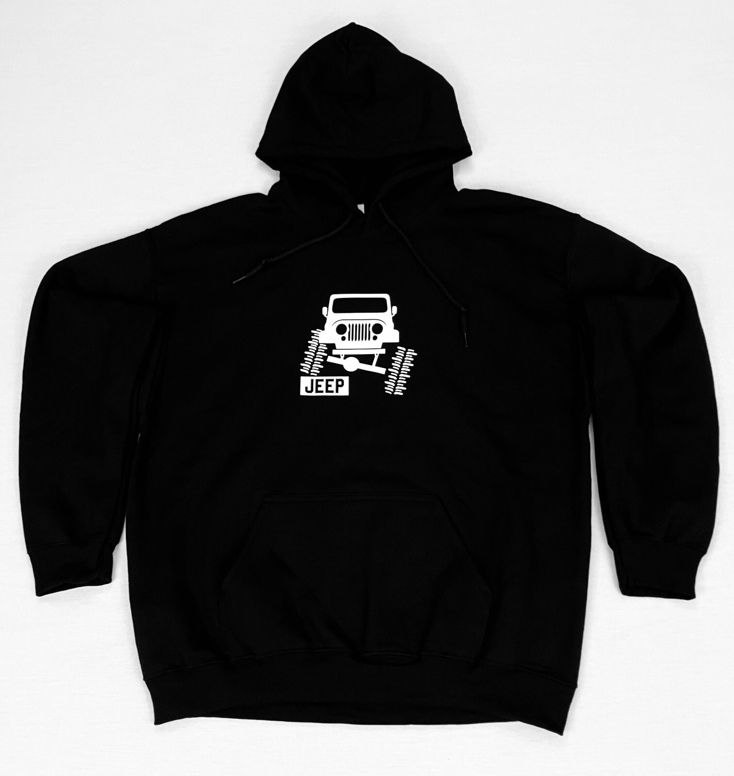 CJ-5, CJ-7 Flexing Off-Road Truck – Sweatshirt Hoodie – S, M, L, XL, 2XL, 3XL