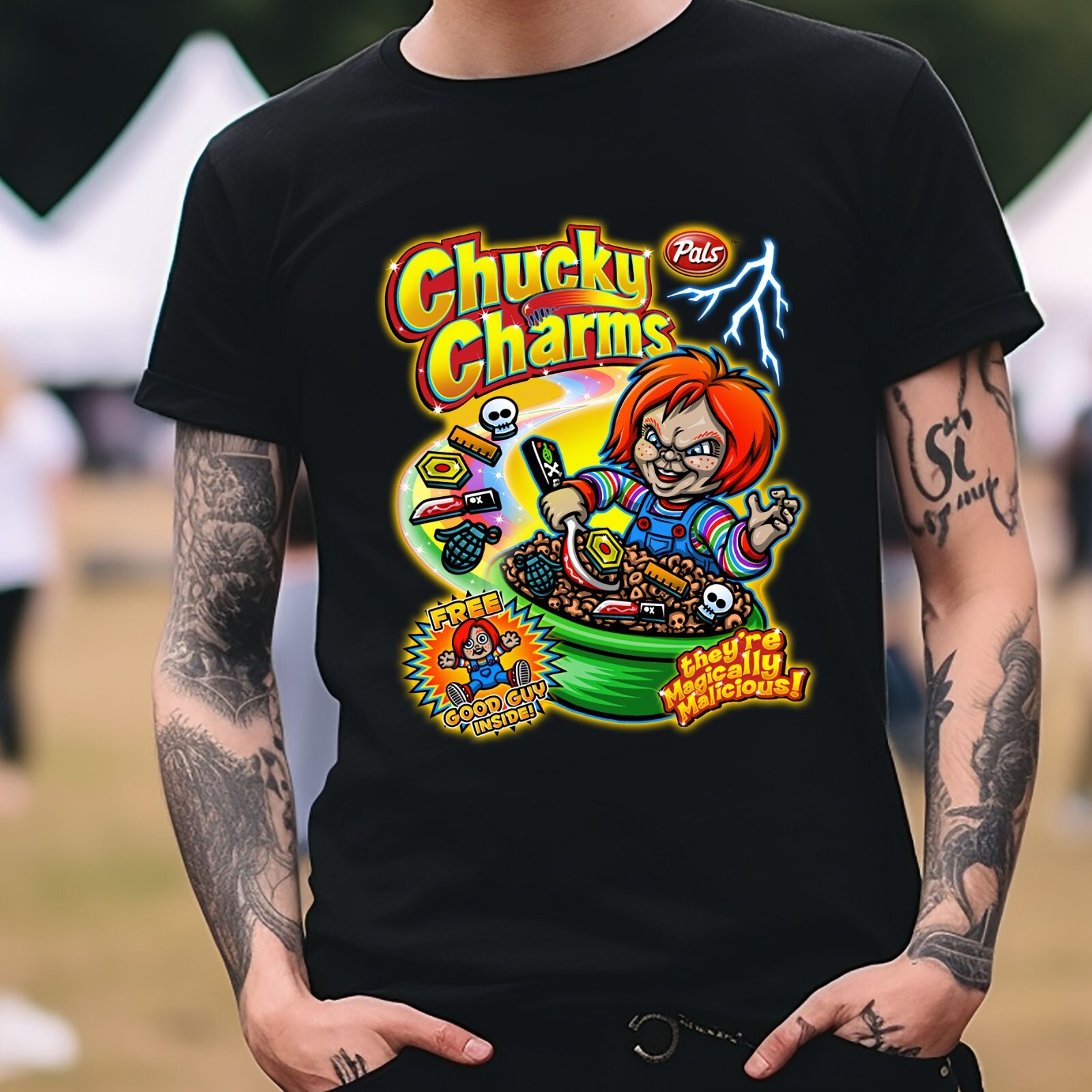 Chucky Charms Horror Funny T-Shirt S-3XL