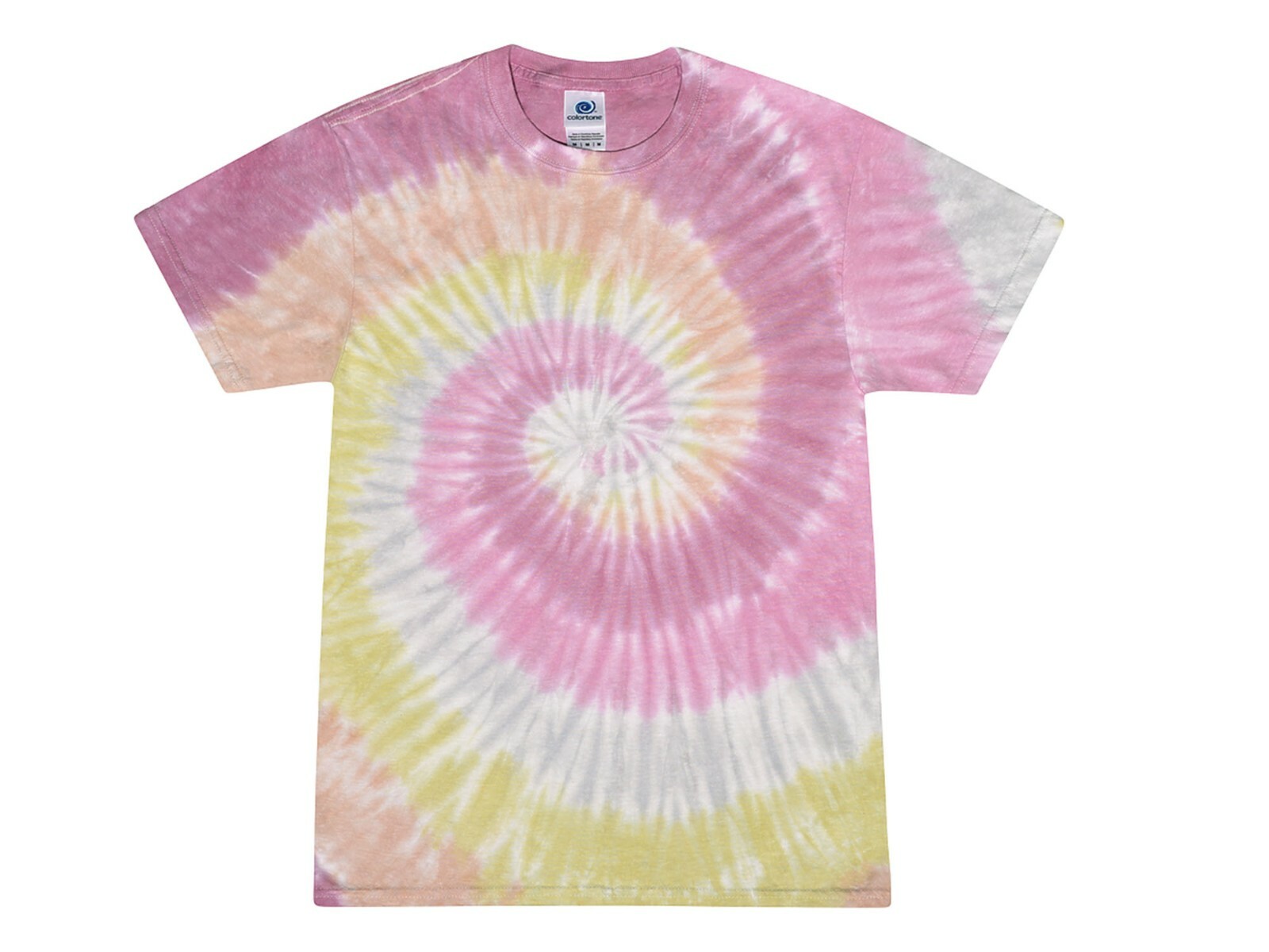 Pick a Multi-color Rainbow Tie Dye T-Shirts 100% Cotton Kids & Adults
